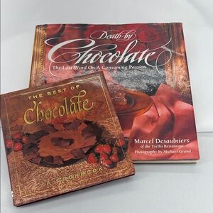 Chocolate Dessert Cookbook Set 1990’s